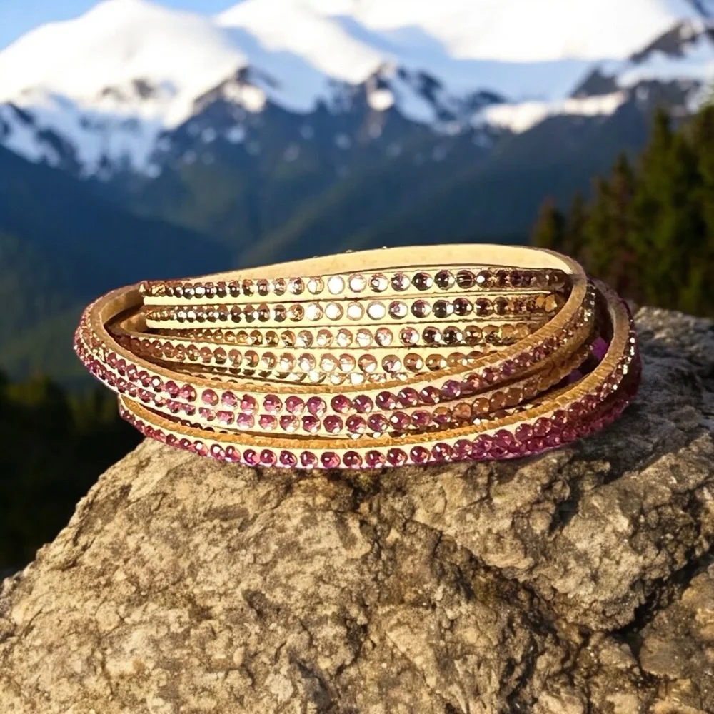 Wrap Bracelet Adjustable Snap Closure